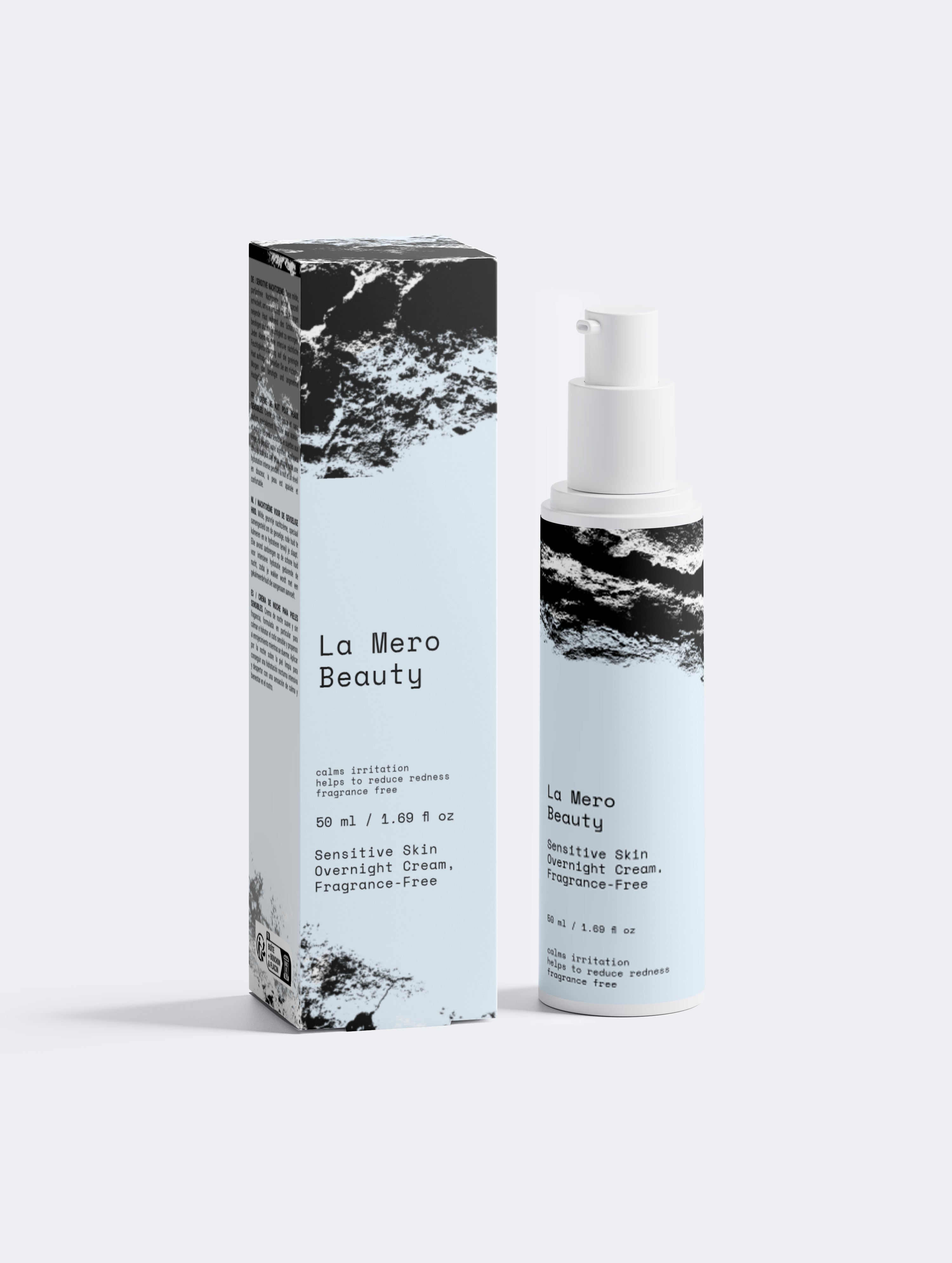 Sensitive Skin Overnight Cream, Fragrance-Free